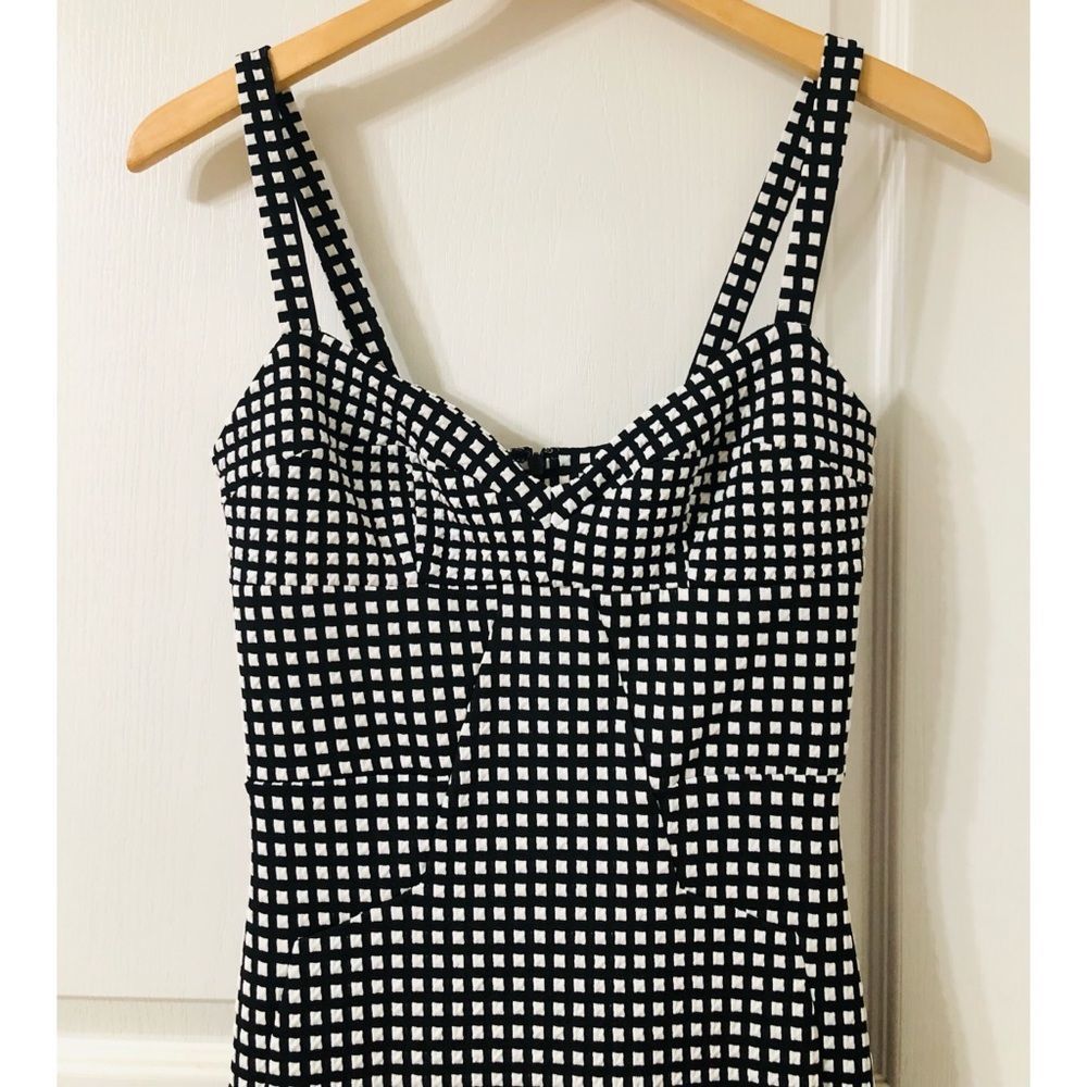 AMANDA UPRICHARD X REVOLVE GINGHAM  LOULETTE DRESS SZ S - Picture 7 of 8